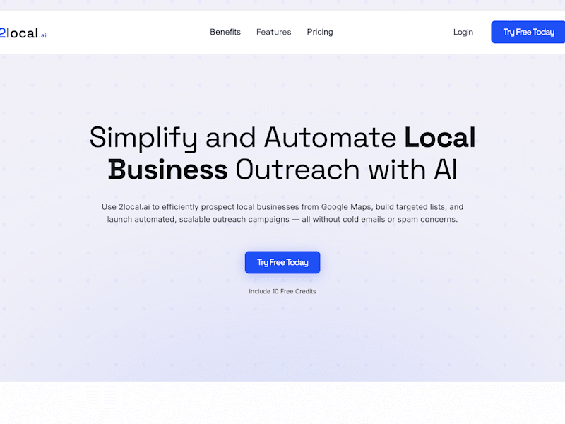 Cover image for Simplify and Automate Local Business Outreach with AI