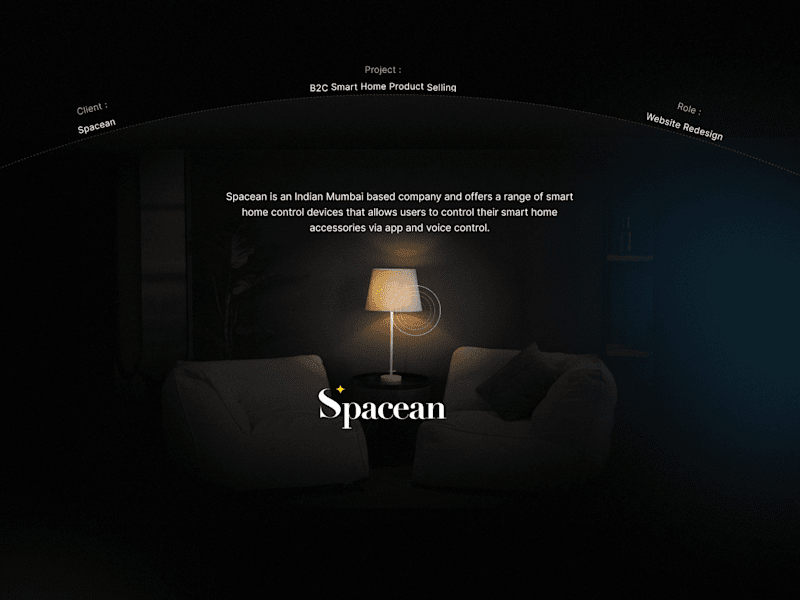 Cover image for Portfolio UI/UX Design for Spacean 
