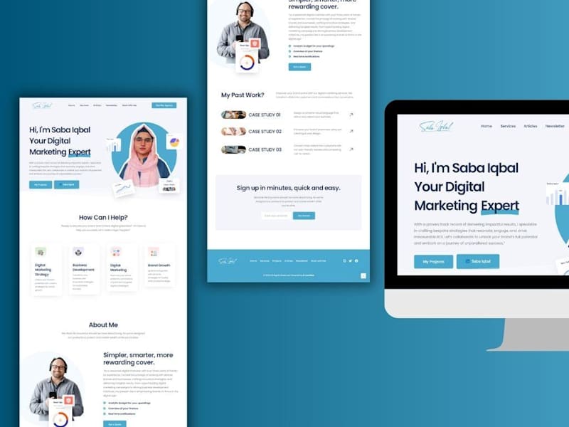 Cover image for Profile Website Design
