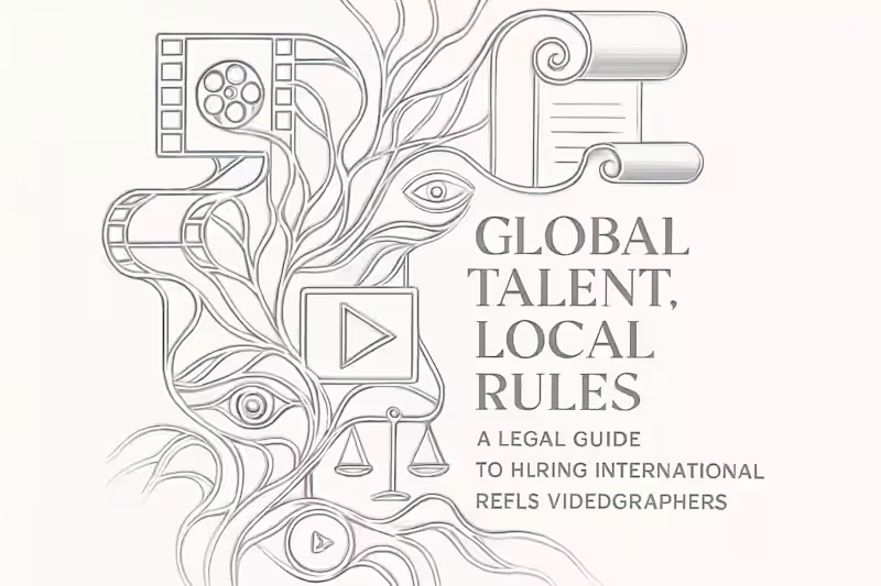 Cover image for Global Talent, Local Rules: A Legal Guide to Hiring International Reels Videographers