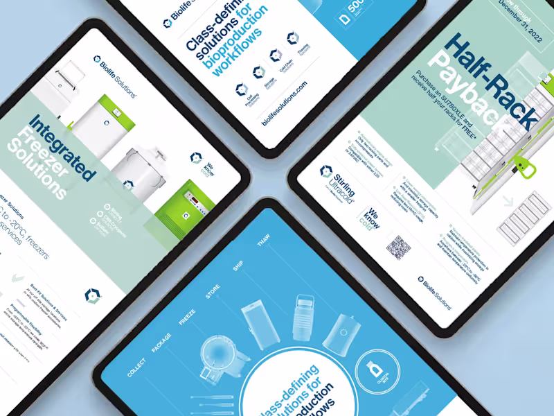 Cover image for Rebranding Biolife Solutions