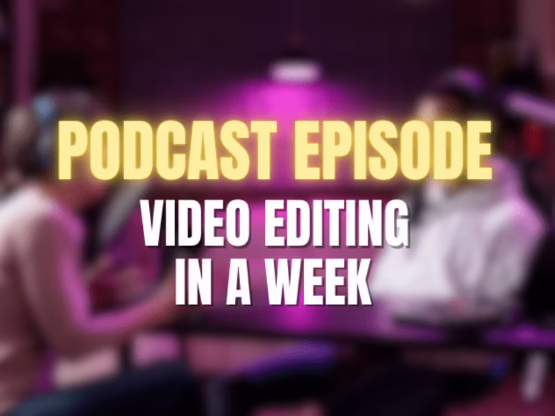 Cover image for 1 Podcast Episode - Video Editing