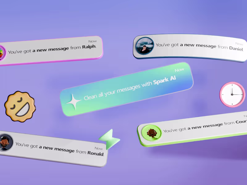 Cover image for 3D/2D SaaS explainer Animation