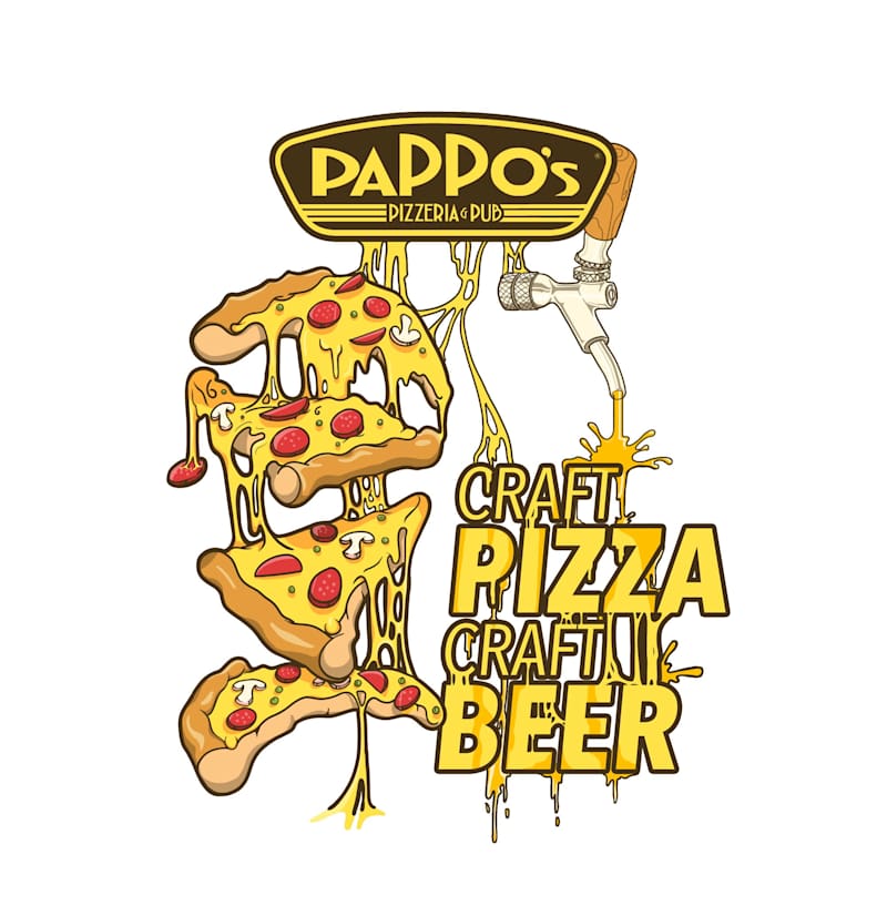 Cover image for Illustration Concept for Pappo's Pizza