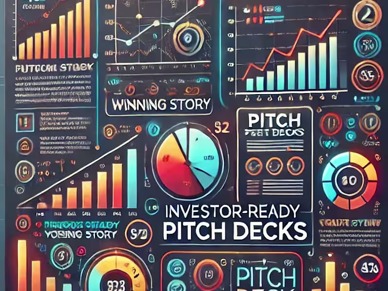 Cover image for Investor-Ready Pitch Decks-Crafting Your Startup's Winning Story