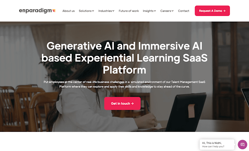 Cover image for Enparadigm website revamp