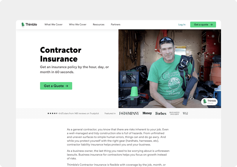 Cover image for Increasing Conversion on Industry Pages