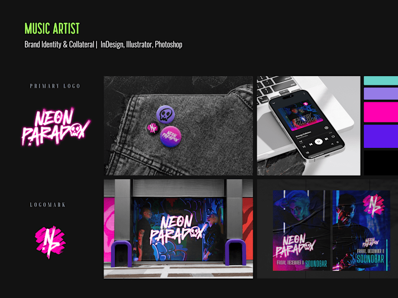 Cover image for Music Artist Brand Identity