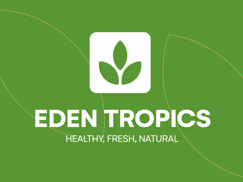 Cover image for Eden Tropics Rebranding