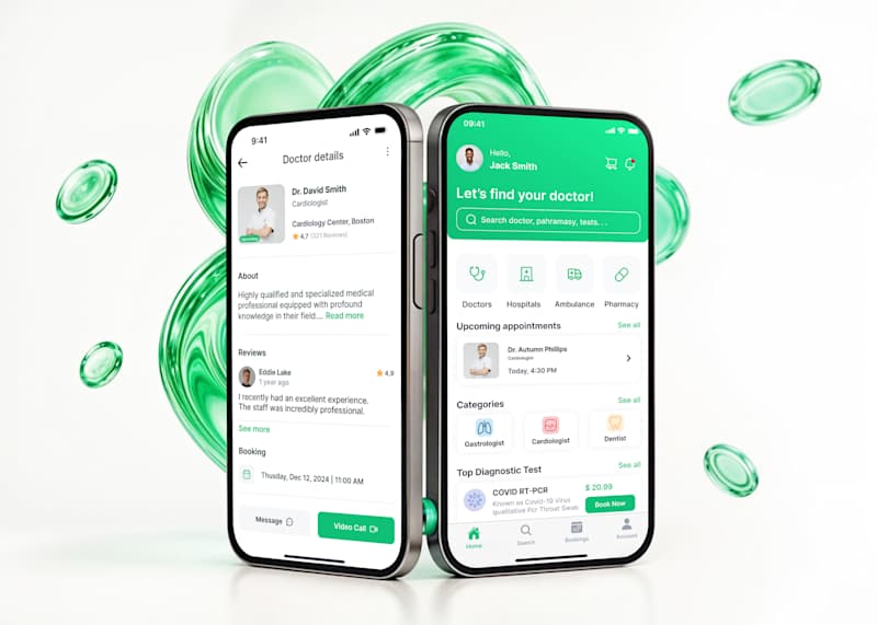 Cover image for Telemedicine app | UX/UI