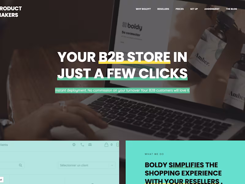 Cover image for Boldy - Your B2B store in just a few clicks