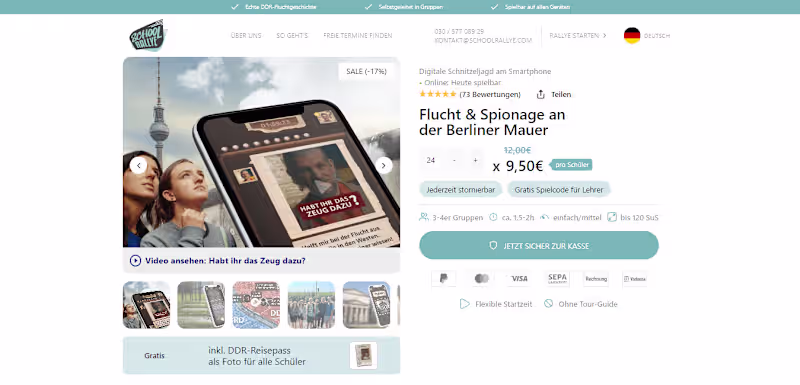 Cover image for Webflow Website | Schoolrallye
