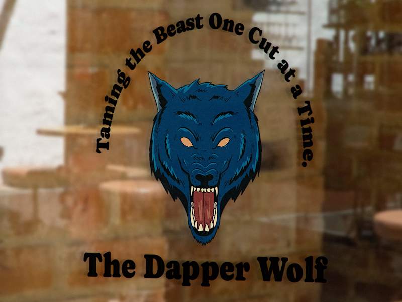 Cover image for The Dapper Wolf - Logo, Branding, Web, and Print Design