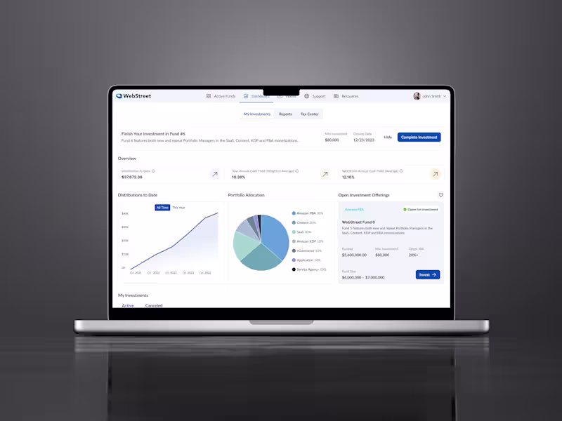 Cover image for Investment Platform Redesign