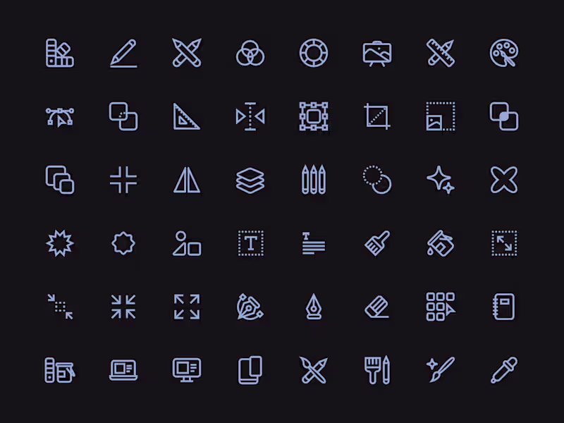 Cover image for Graphic Design and Development icon pack