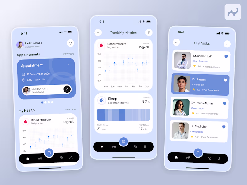 Cover image for Patient health management application