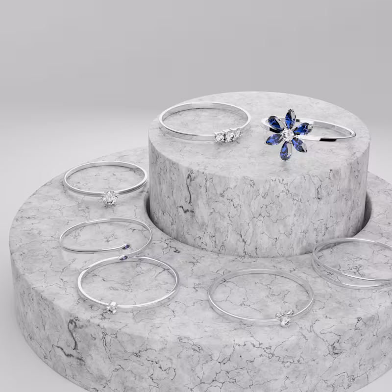 Cover image for Product Visualization of a Ring Collection