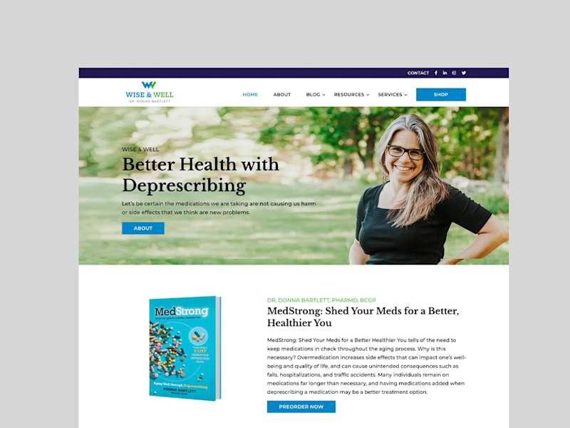 Cover image for WordPress Website: Author Website