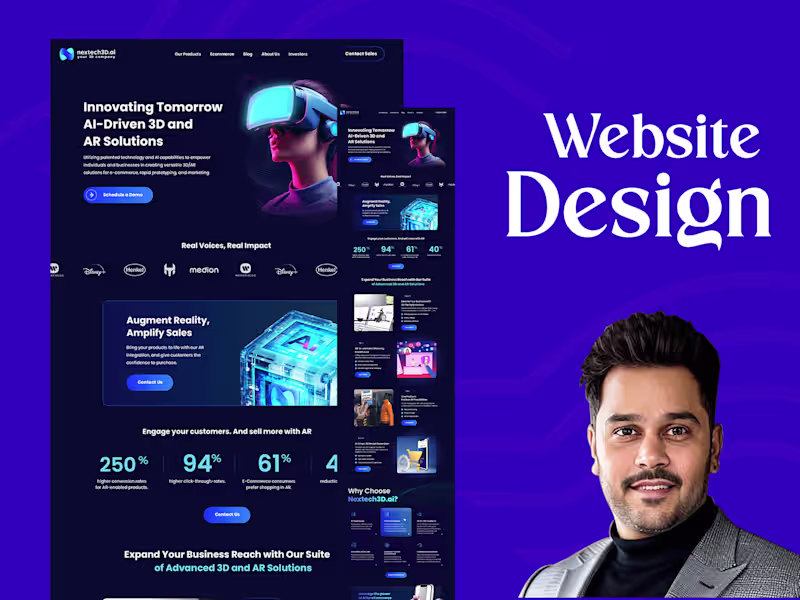 Cover image for Website Design