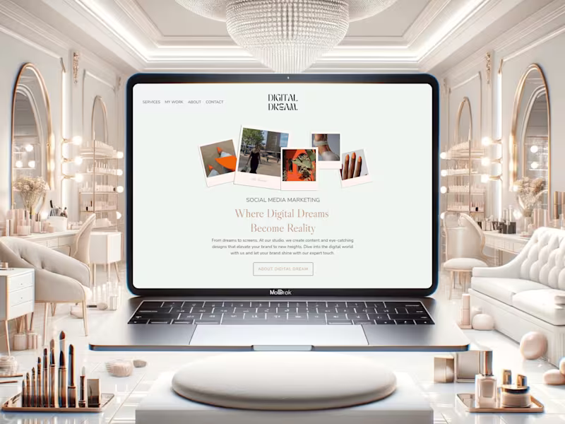 Cover image for Digital Dream: Crafting a Serene Online Presence