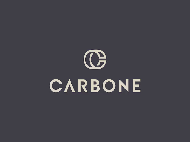 Cover image for Carbone | Brand Identity Development