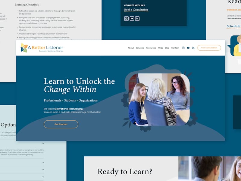 Cover image for A Better Listener - Web Design & Development