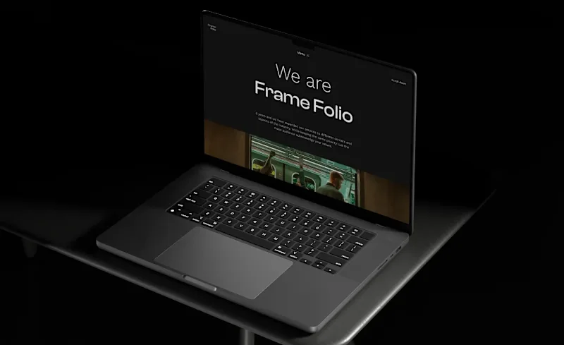 Cover image for Frame Folio - Webflow template