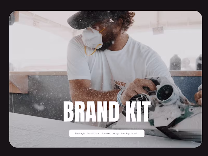 Cover image for Complete Brand Kit: Strategy, Visual Identity & Guidelines