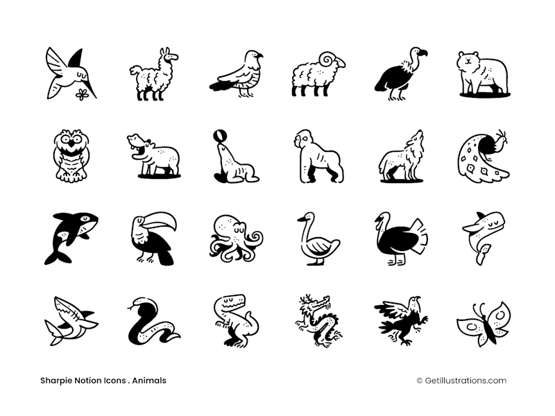 Cover image for Sharpie Notion Icons Pack