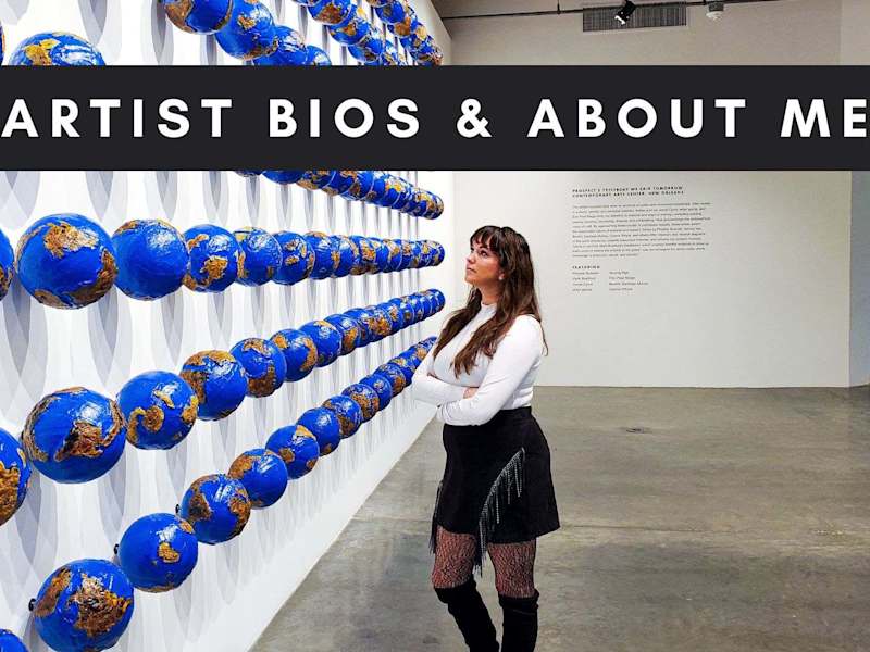 Cover image for Artist Bios & About Me