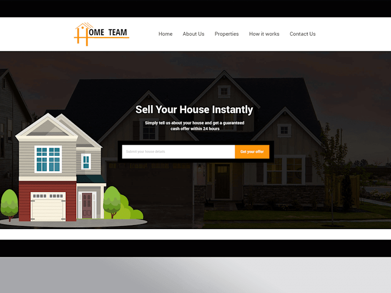 Cover image for Home Team | Real Estate Website