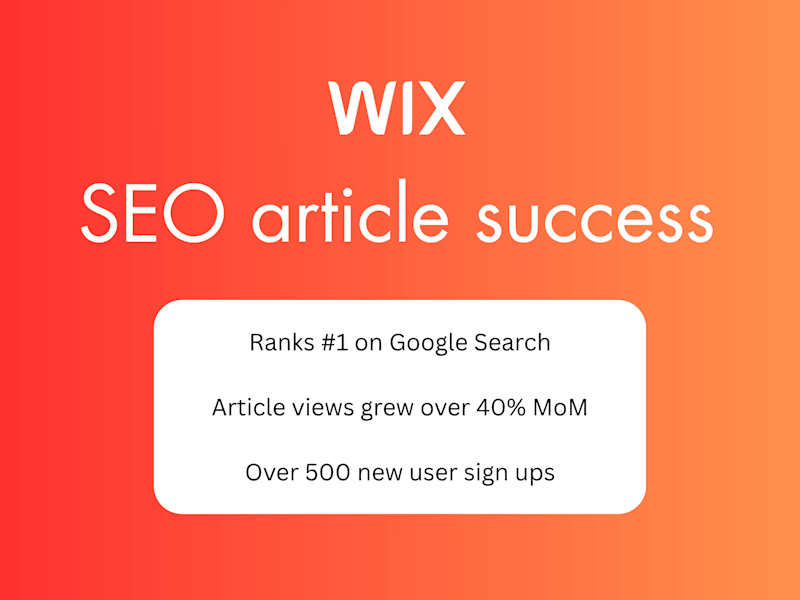 Cover image for SEO blog article ranks #1 on Google Search