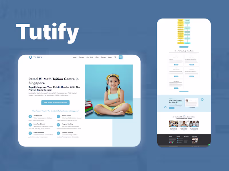 Cover image for Tutify Web App Development (MERN Stack)