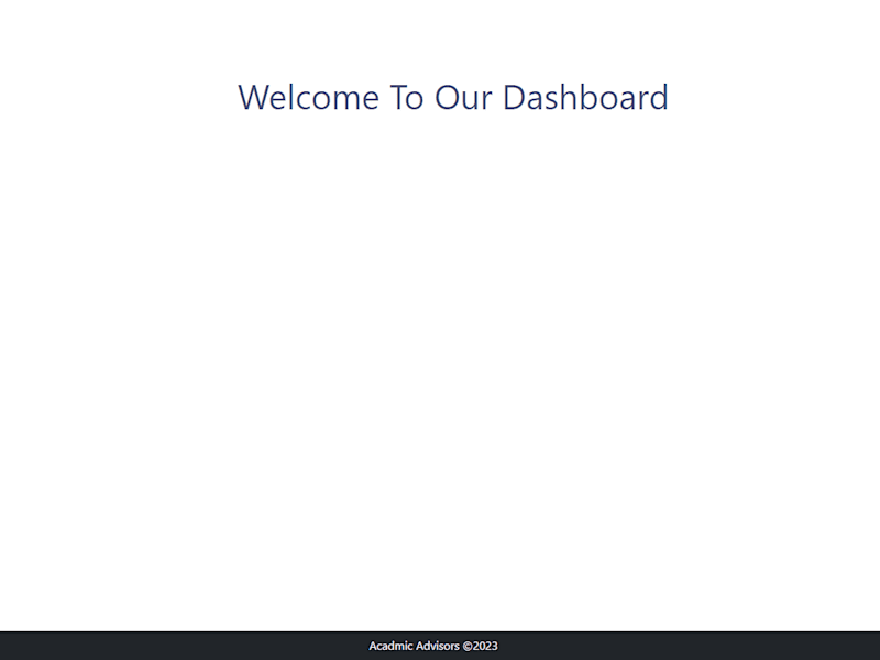 Cover image for Dashboard for a education system app