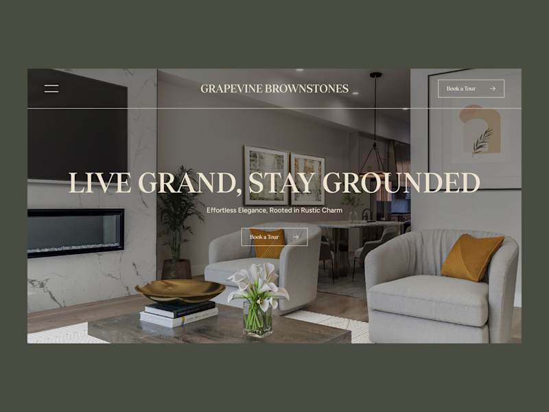Cover image for Grapevine Brownstones