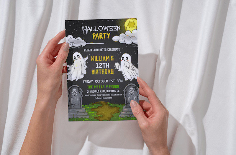Cover image for Cute & Magical Halloween Cartoon Wonders