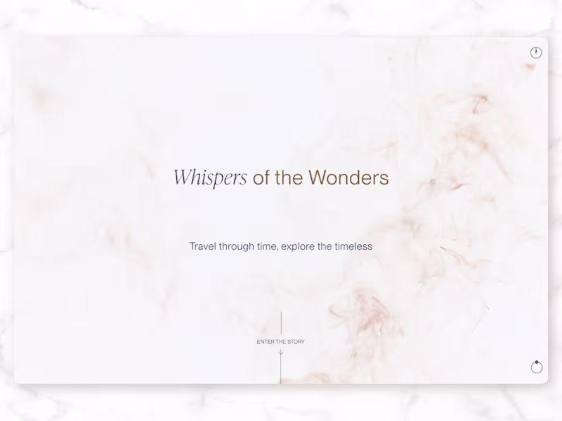 Cover image for Wonders of the World・Wix Studio Design + Development