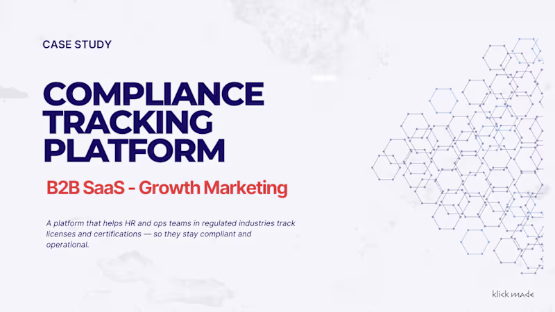 Cover image for Full-funnel GTM engagement for a