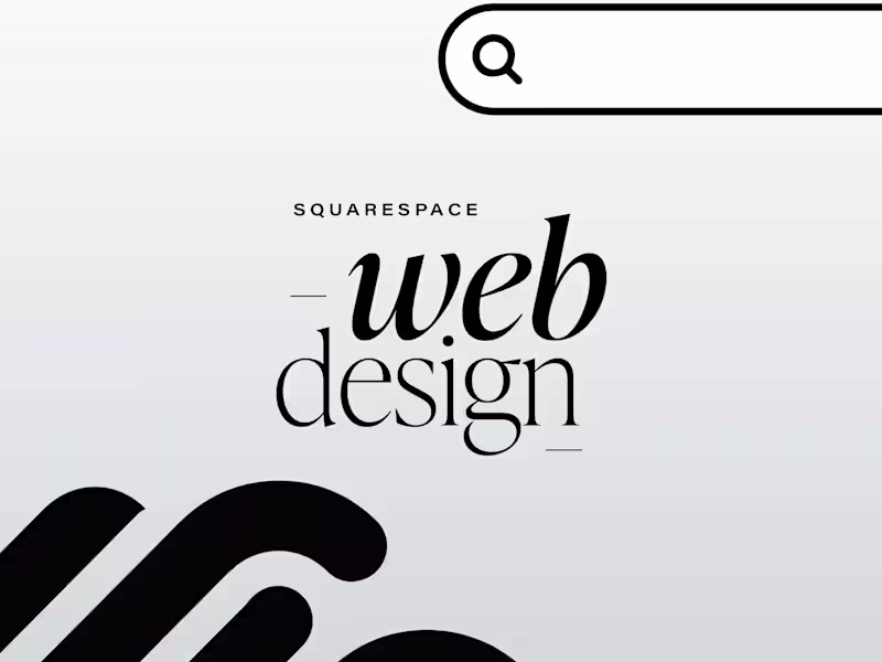 Cover image for Squarespace Website Design and Development