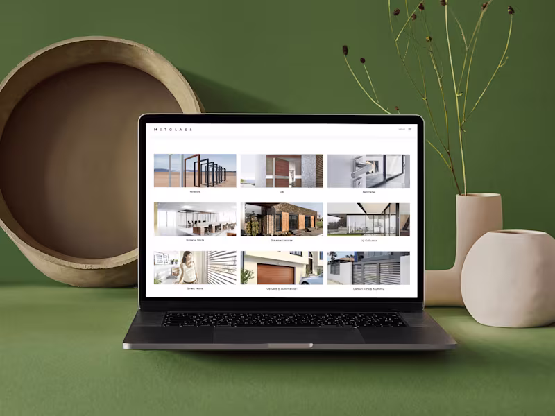 Cover image for Responsive Website Redesign for Metglass