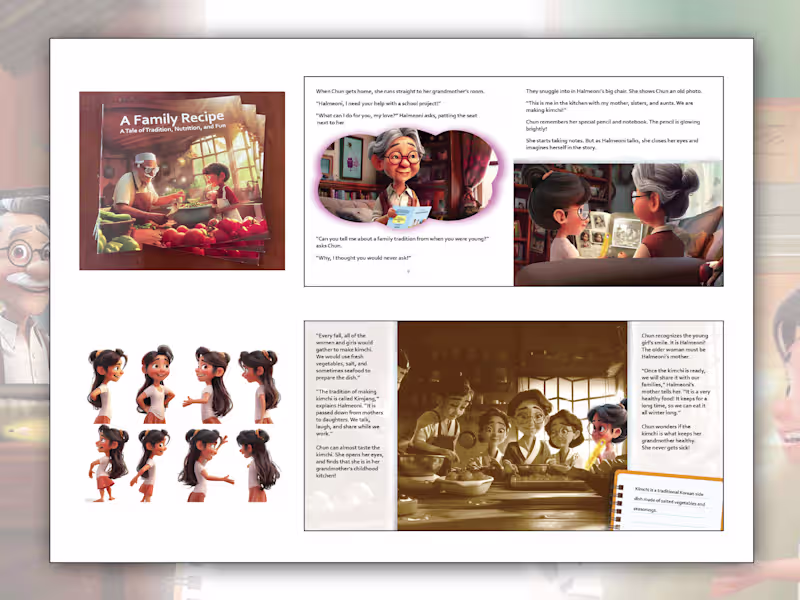 Cover image for Illustrating Children's Books Using AI-generated Images