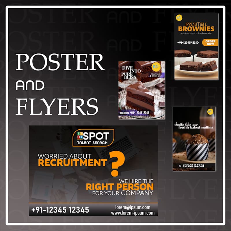 Cover image for Poster and Flyer Design