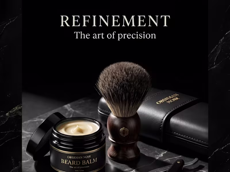 Cover image for Grooming as ritual. Presence as power. Built for modern men ...