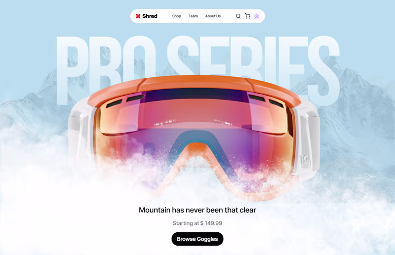 Cover image for Just finished a landing page