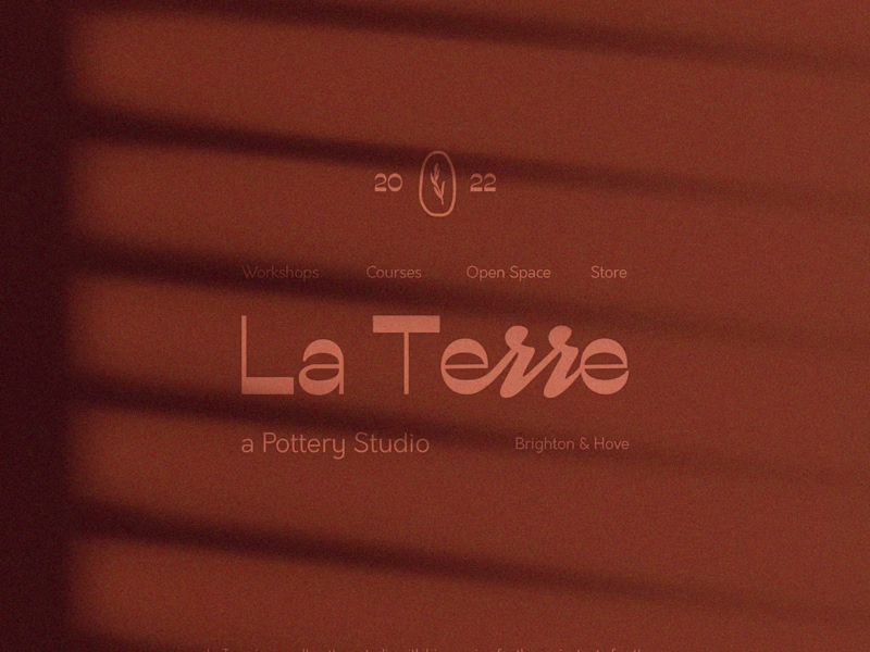 Cover image for La Terre - a Pottery Studio