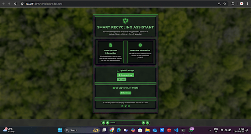 Cover image for Smart Recycling Assistant