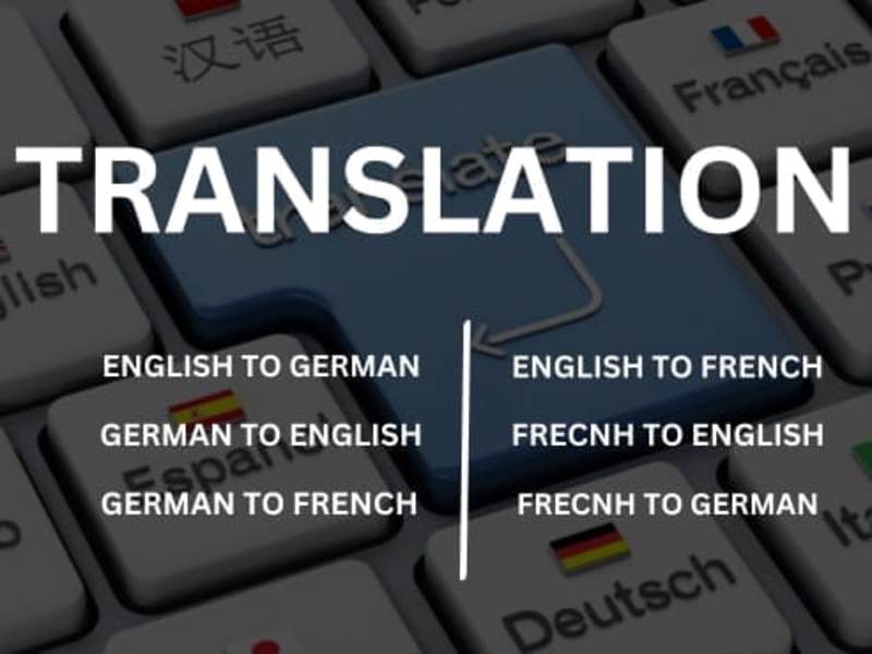 Cover image for I translate English to German/French documents