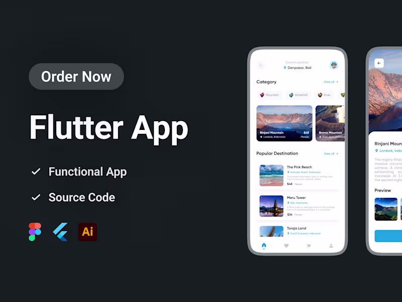Cover image for I will be your flutter hybrid mobile app developer 