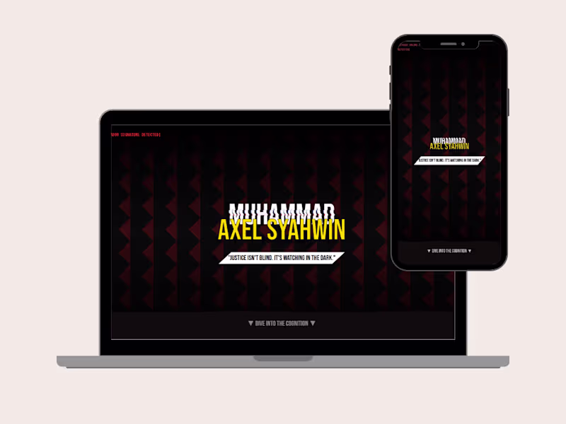 Cover image for Persona Game-Inspired Personal Portfolio Website