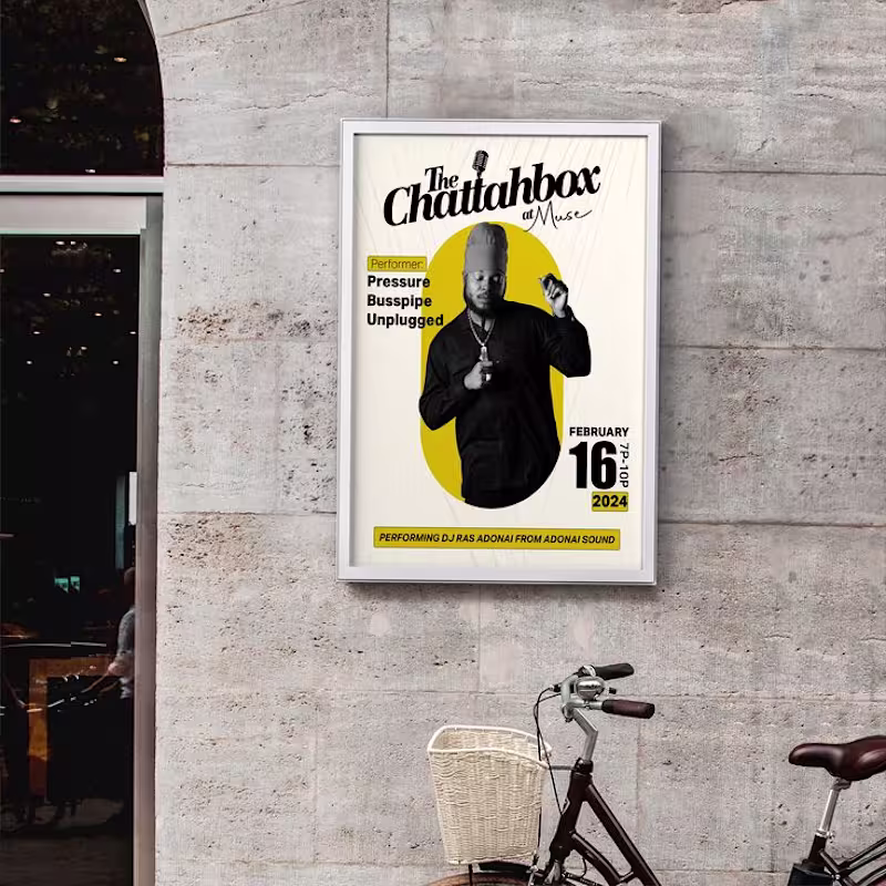 Cover image for Music poster for an event